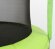 Батут Arland 12FT с внутренней страховочной сеткой и лестницей (Light green)
