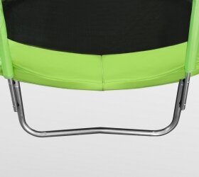 Батут Arland 12FT с внутренней страховочной сеткой и лестницей (Light green)