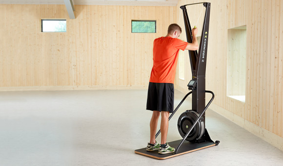 Лыжный тренажер Concept2 SkiErg PM5+подставка Лыжный тренажер Concept2 SkiErg PM5+подставка