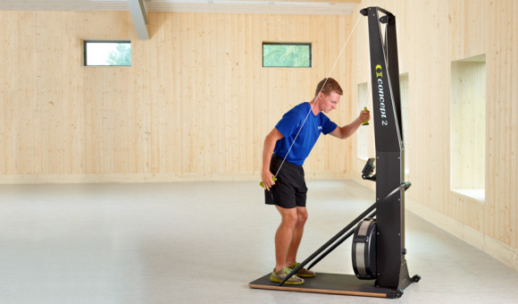 Лыжный тренажер Concept2 SkiErg PM5+подставка Лыжный тренажер Concept2 SkiErg PM5+подставка