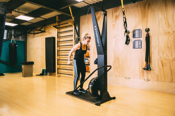 Лыжный тренажер Concept2 SkiErg PM5+подставка Лыжный тренажер Concept2 SkiErg PM5+подставка