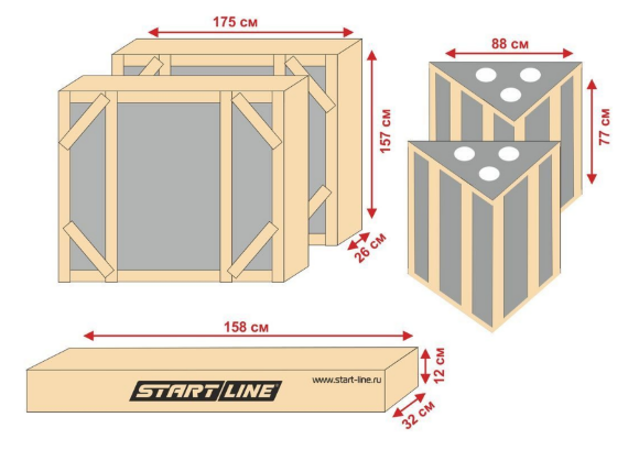 Теннисный стол Start Line City Power Outdoor