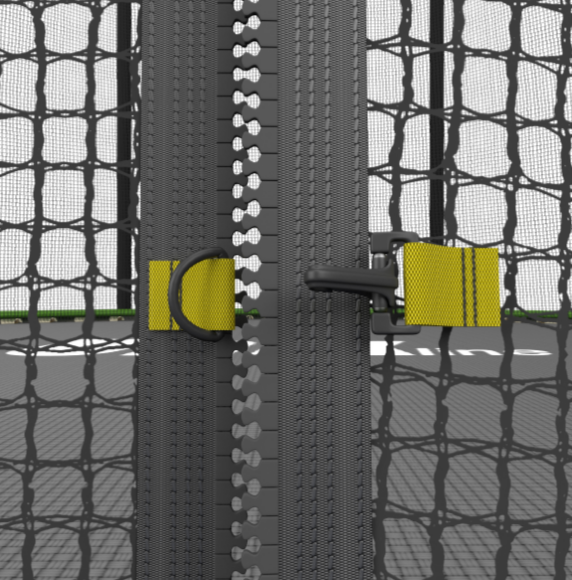 Батут UNIX line Simple 12 ft Color (inside)