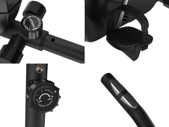 Горизонтальный велотренажер UNIXFIT BR-340 Compact
