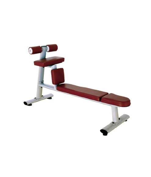 Скамья для скручиваний горизонтальная Bronze Gym H-035 (коричневые)