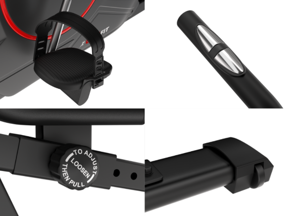 Горизонтальный велотренажер UNIXFIT BR-390 Горизонтальный велотренажер UNIXFIT BR-390