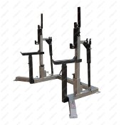 Стойка для пауэрлифтинга (домкратная) со страховочными упорами ProfiGym ПЛ-0080-F